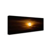 Trademark Fine Art Kurt Shaffer 'October 2014 Solar Eclipse' Canvas Art, 20x47 KS01042-C2047GG